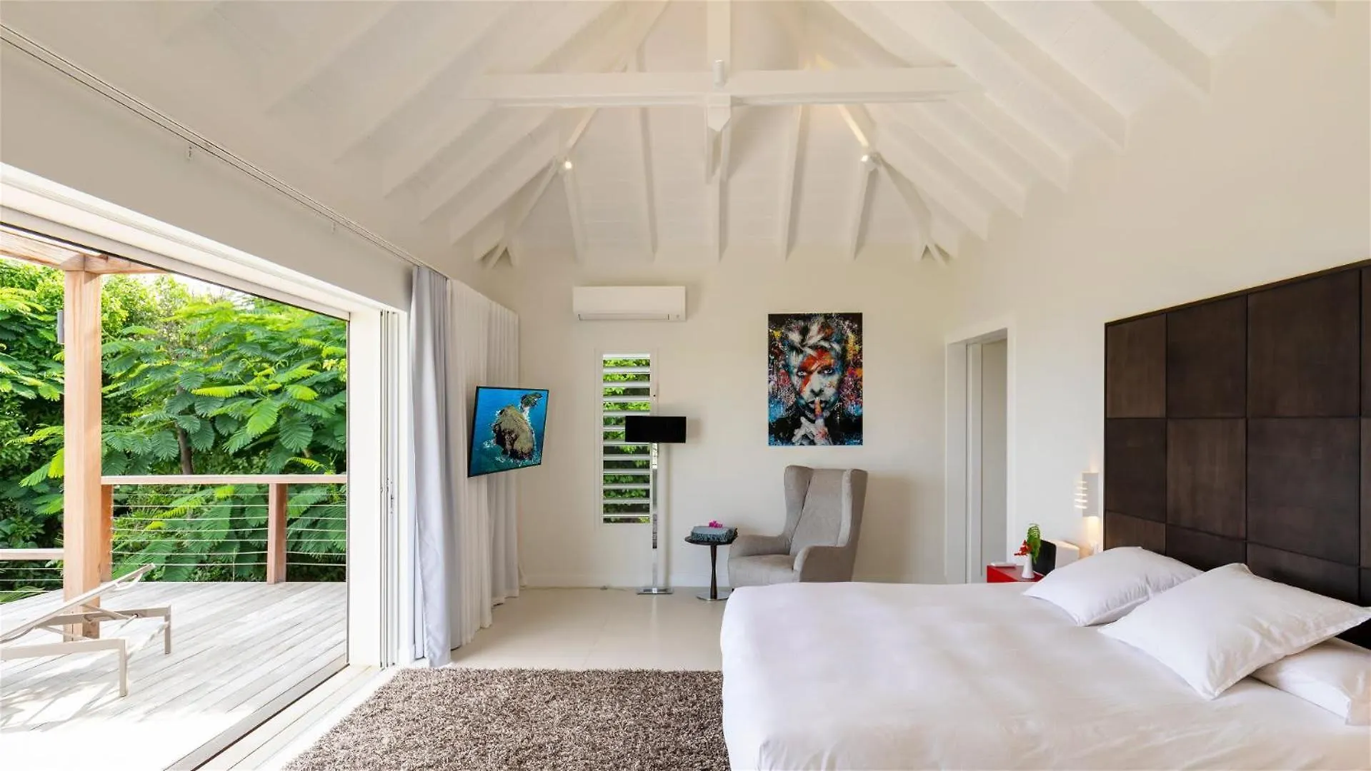 St. Barthelemy Villa With Light And Soothing Atmosphere סיינט ברתולומיאו