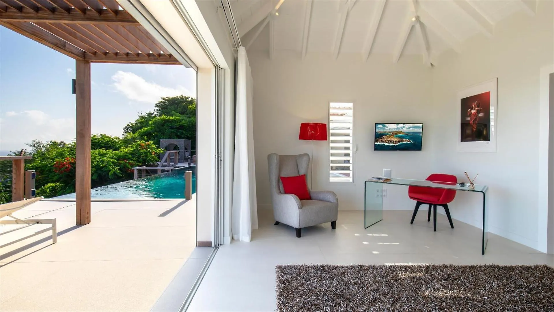 St. Barthelemy Villa With Light And Soothing Atmosphere