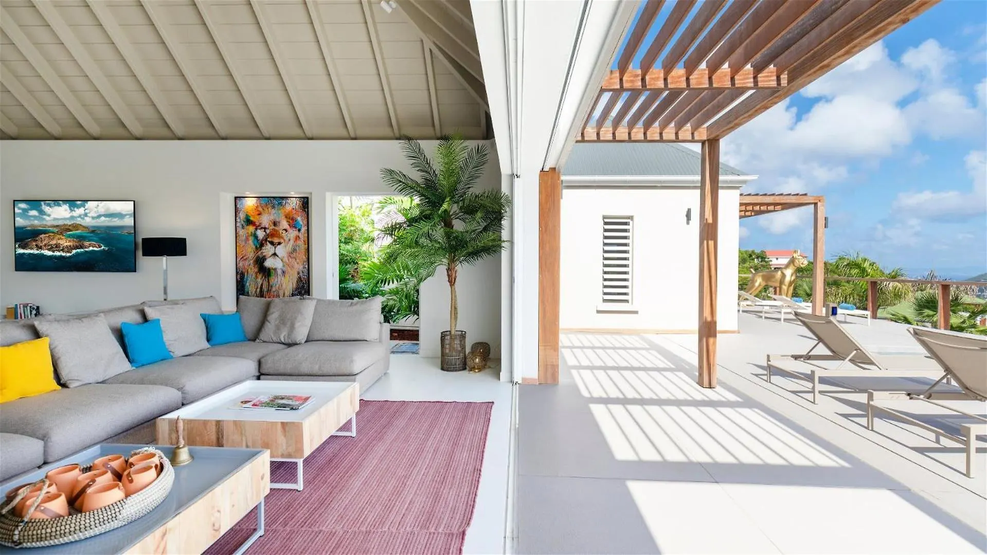St. Barthelemy Villa With Light And Soothing Atmosphere  St. Barthelemy
